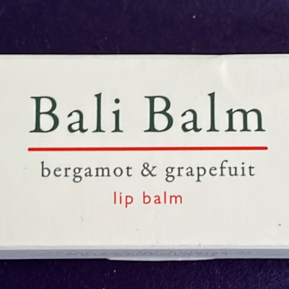 Bali balm bergamot/grapefruit lip balm